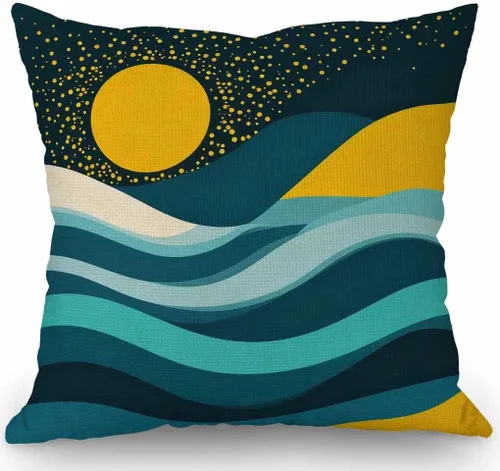 Miniatura 13 de SSOIU Funda de almohada con cita motivacional, Tell me and I Forget, Teach me and I Remember, Involve me and I Learn de lino y algodón, funda