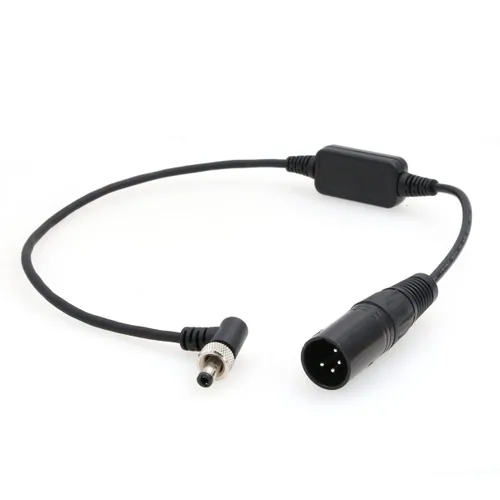 Miniatura 4 de 12V regulado D-Tap para bloquear el cable de CC en ángulo recto para Blackmagic Design ATEM Mini switcher