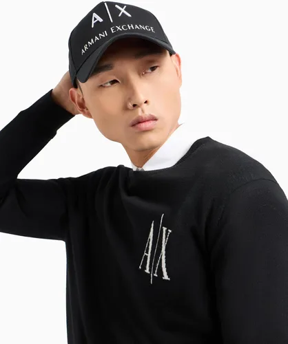 Miniatura 5 de A X ARMANI EXCHANGE - Gorra con logotipo para hombre