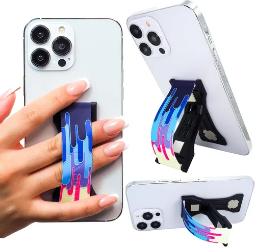Miniatura 21 de LOVEHANDLE PRO Premium Phone Grip - Correa de silicona para teléfono - Soporte magnético para teléfono y soporte para teléfono inteligente y tableta