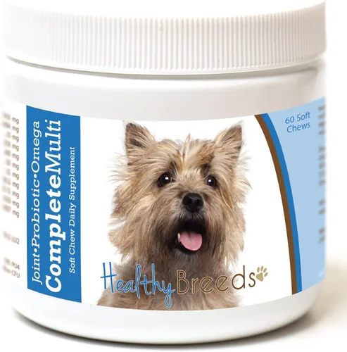 Miniatura 52 de Healthy Breeds Pug todo en uno multivitamínico suave masticable 60