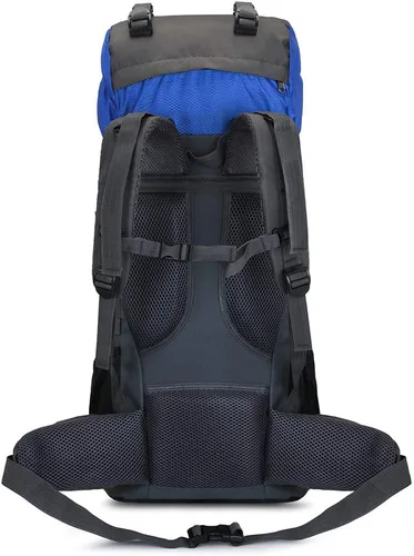 Miniatura 3 de Bseash Mochila impermeable de 60L con marco interno para senderismo, camping, con cubierta para lluvia, mochila grande para viajes al aire libre