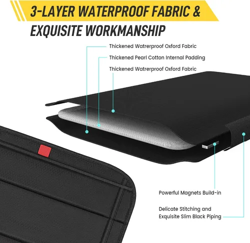 Miniatura 3 de Magnetic RV Vent Cover - 16.25 x 16.25 Inch Foldable Magnet RV Blackout Window Shade Sun Cover with UV Protection and Waterproofing, Comes with