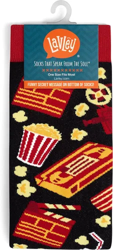 Miniatura 166 de Lavley Calcetines divertidos para adultos, regalos novedosos y rellenos de calcetines para hombres, mujeres y adolescentes, talla única