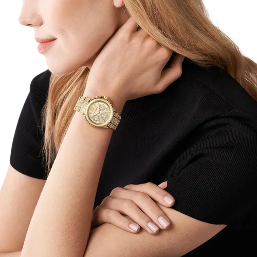 Miniatura 5 de Michael Kors Everest - Reloj de cuarzo con cronógrafo de acero inoxidable