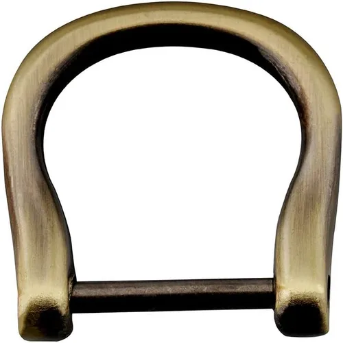 ALLinONE Anillos en D en forma de herradura en forma de U con grillete en D, hebilla de anillo en D para bolso de mano, accesorios, correas,