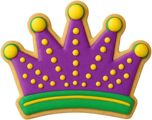 Miniatura 4 de Foose Crown - Cortador de galletas de acero estañado, 3.75 pulgadas, molde para galletas de corona