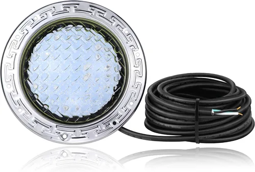 Miniatura 8 de Luces LED de spa de 6 pulgadas para piscina enterrada, 50 pies AC120V 6 pulgadas, luces blancas de piscina, luz subacuática de spa para piscinas
