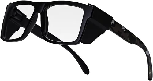 Gafas de seguridad INTETEK Z87 UV400 Protección contra luz azul fotocromáticas resistentes para trabajo, construcción, sitios de trabajo industrial