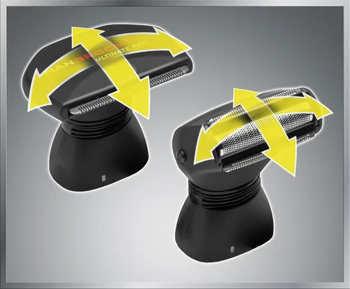 Miniatura 2 de Mangroomer Ultimate Pro Back Shaver con asa 2 cabezas de shock absorber Flex, Bisagra de energía, Extreme Reach y Power Burst