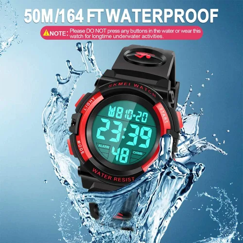 Miniatura 4 de Reloj impermeable multifuncional LED para niños - Regalos para niños