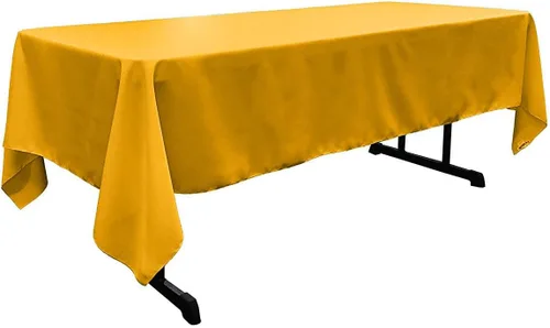Miniatura 70 de New Creations Fabric & Foam Inc - Mantel rectangular de popelina de poliéster de 60 pulgadas de ancho por 120 pulgadas de largo. (Avocado)