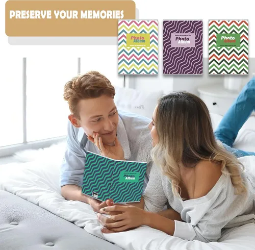 Miniatura 6 de Álbumes de fotos pequeños de 4 x 6 pulgadas para fotos, paquete de 8, capacidad para 36 fotos cada uno, mini álbumes de fotos, álbumes de fotos de 4