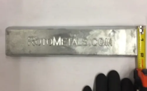 Miniatura 4 de Lingote de plomo antimonial (2-4% de plomo antimonio)