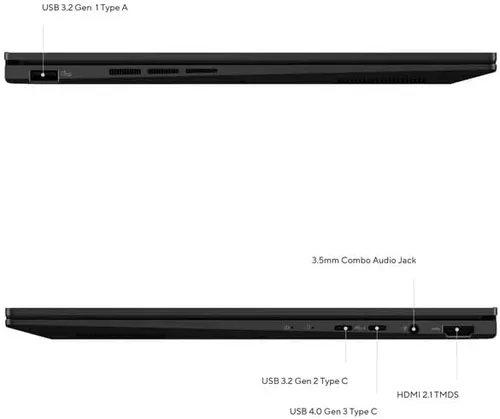 Miniatura 5 de ASUS Zenbook 14 portátil, pantalla táctil OLED WUXGA de 14", AMD Ryzen 7 8840HS de 8 núcleos, gráficos AMD Radeon, 16 GB LPDDR5, SSD de 1 TB