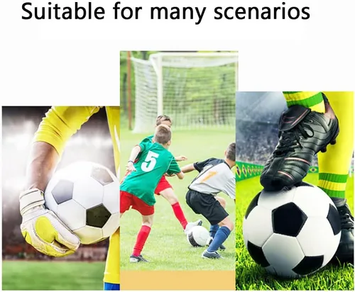 Miniatura 3 de Guantes de portero para adulto, guantes de portero de entrenamiento de fútbol, material antideslizante de palma con acolchado de espuma extra