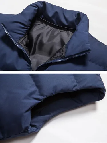 Miniatura 5 de Chalecos de abrigo para hombre, para invierno, cálido, para exteriores, acolchado, ligero, chaleco