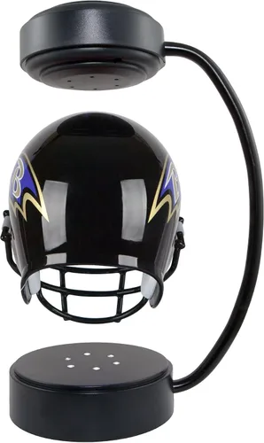 Miniatura 4 de Pegasus Sports NFL - Casco flotante de levitación giratorio con iluminación LED