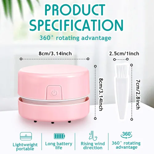 Miniatura 2 de Honoson 2 piezas de herramienta de pintura de diamante con taladro, recogedor más rápido para diamantes derramados, accesorios de pintura 5d, Rosa