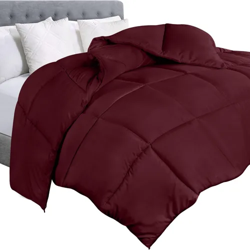 Miniatura 24 de Utopia Bedding - Juego de edredones de plumón con inserción de edredón acolchado con esquinas y pestañas, edredones alternativos cosidos en caja