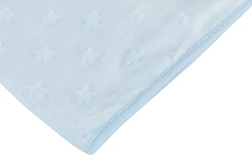 Miniatura 4 de Continental Bedding Continental Bedding - Manta de felpa acogedora de alta calidad para bebé, 30 x 40 pulgadas, tamaño ideal (azul)