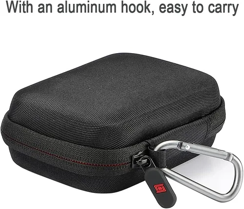 Miniatura 5 de RAIACE Estuche de transporte duro para juegos de cartas, bolsa de almacenamiento protectora. (No incluye tarjetas) - Negro