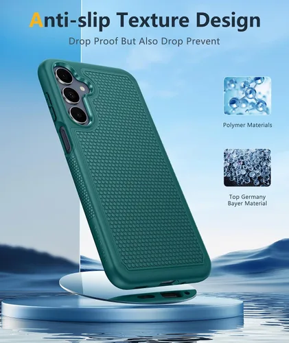 Miniatura 840 de FNTCASE Funda para iPhone 17 Pro: Fundas delgadas translúcidas de color azul claro compatibles con MagSafe, protección completa de la cámara