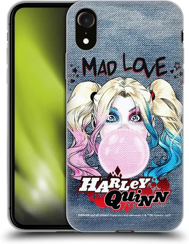 Miniatura 35 de Head Case Designs Funda de gel suave con licencia oficial de Batman DC Comics Love Hate Joker Harley Quinn Graphics [protección de grado militar]