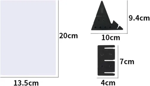 Miniatura 2 de QPOIBSD Tablero de trazado de dibujo portátil de bricolaje, almohadilla de copia de luz, proyector de reflexión de imagen óptica, tablero de copia