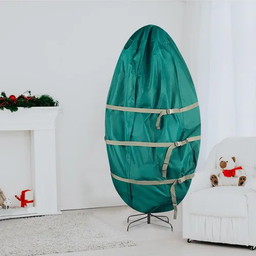 Miniatura 5 de JUOPZKENN Bolsa de almacenamiento vertical para árbol de Navidad, bolsa vertical de almacenamiento para árbol de Navidad, cubierta antipolvo