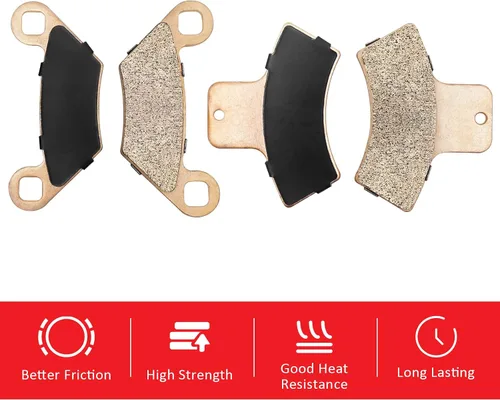 Miniatura 5 de Pastillas de Freno Delantero Trasero Sinterizado para Polaris Sportsman 335 400 500 Magnum 325 500 Trail Boss 325 330 Trail Blazer 250 400 Scrambler