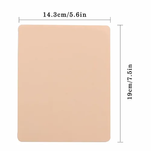 Miniatura 2 de Hojas para práctica de tatuaje Yuelong, doble lado, 10 hojas de 8 x 6 pulgadas, pieles para práctica de tatuaje para juegos de suministros