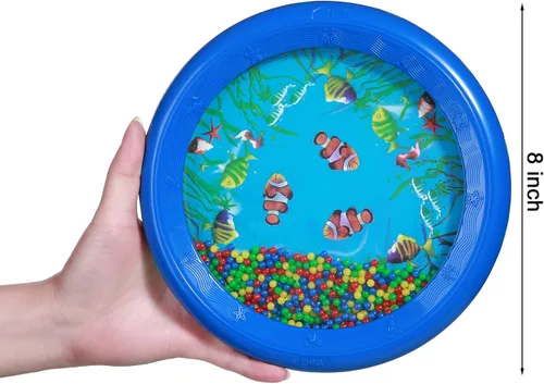 Miniatura 3 de Ocean Drums Wave Bead Drums Sea Sound Drums Instrumentos musicales para niño niño bebé