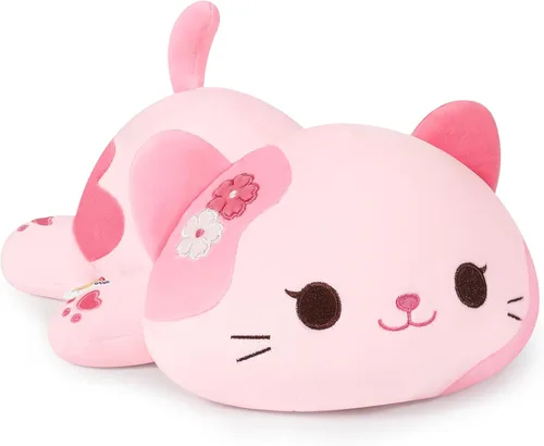 Miniatura 10 de Onsoyours - Peluche de gato original de 13 pulgadas, peluche de gatito de felpa suave, animal de peluche para niños y adultos, almohada kawaii