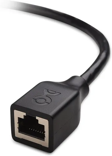 Miniatura 4 de Cable Matters Paquete de 2 cables de extensión Ethernet Cat 6 blindados cortos de 10 Gbps, 1.5 pies