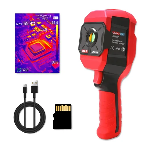Miniatura 10 de UNI-T UTi120S Cámara térmica infrarroja Cámara de imagen térmica de mano 120x90 IR Resolución 10800 píxeles, Cámara de imágenes térmicas