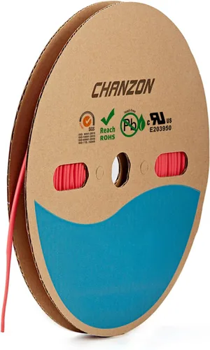 Miniatura 116 de Chanzon - Tubo termorretráctil de relación 3:1, 1-1/4" (30mm), grado marino, con revestimiento adhesivo impermeable, rollo de 4 pies