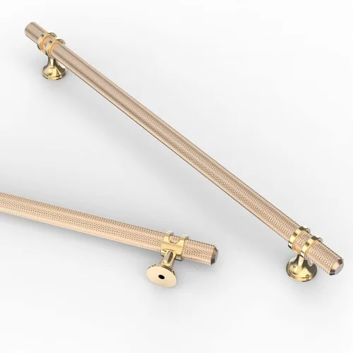 Miniatura 41 de Asidrama - Paquete de 10 manijas para gabinete de cocina de 3 pulgadas (76mm) de color negro mate y bronce champán, tiradores para gabinete