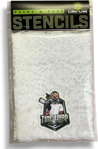 Miniatura 4 de LiME LiNE Plantilla de encaje para aerógrafo y pintura en aerosol, plantilla de arte de pintura personalizada reutilizable para automóviles