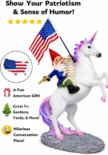 Miniatura 6 de Estatua de gnomo para jardín, de Funny Guy Mugs, talla única