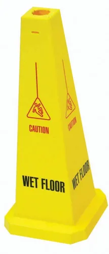 Miniatura 5 de Cortina Lamba 25" Cone "Safety First" Español, 03-600-07, Amarillo 25" amarillo.