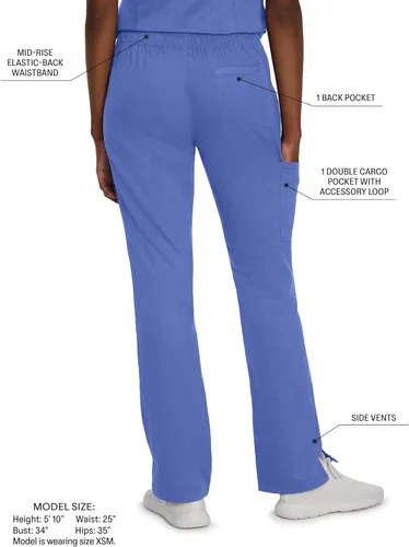 Miniatura 3 de Landau Pantalón cargo Proflex con cordón frontal, espalda elástica