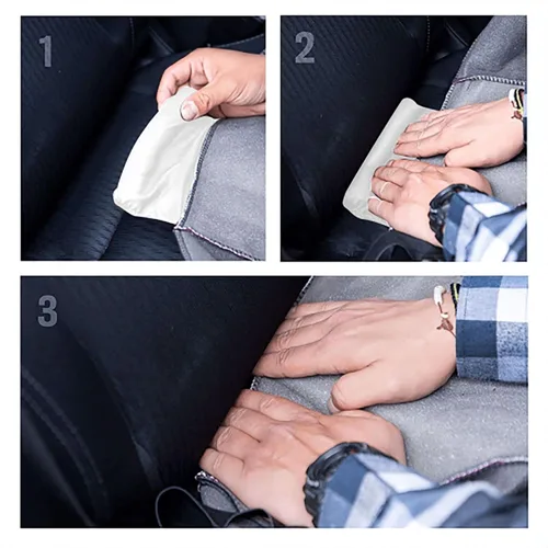 Miniatura 9 de Juego de 2 fundas universales para asiento de coche con texto en inglés "I A Hair Stylist Not A Magician" para camión, SUV, color negro