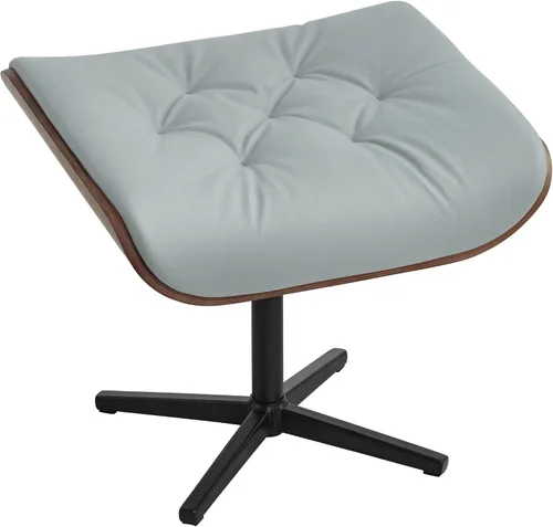 Miniatura 7 de Benchmaster Sillón reclinable y otomano giratorio ajustable color azul cielo Melia