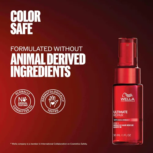Miniatura 10 de Wella Professionals ULTIMATE REPAIR Shampoo,Conditioner and Miracle Hair Rescue Luxury Leave-In Treatment Bundle Repairs, Strengthens, & Moisturizes