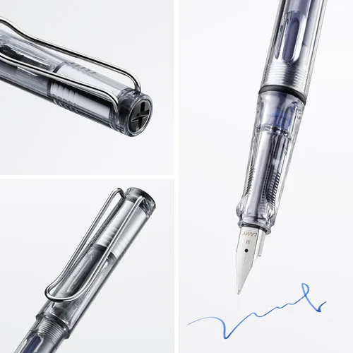 Miniatura 2 de LAMY safari vista - Pluma estilográfica con mango ergonómico y punta de acero pulido en tamaño EF - ideal para cualquier escritura y caligrafía