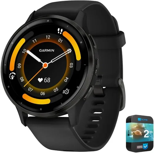 Miniatura 9 de Garmin Venu 3S Health Fitness - Reloj inteligente GPS con bisel de acero con caja gris salvia de 1.614 in, paquete 010-02785-01 con paquete