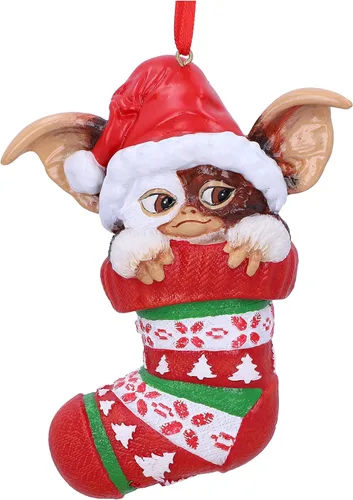 Nemesis Now Gremlins Gizmo - Adorno decorativo para Navidad, color rojo, 4.7 in