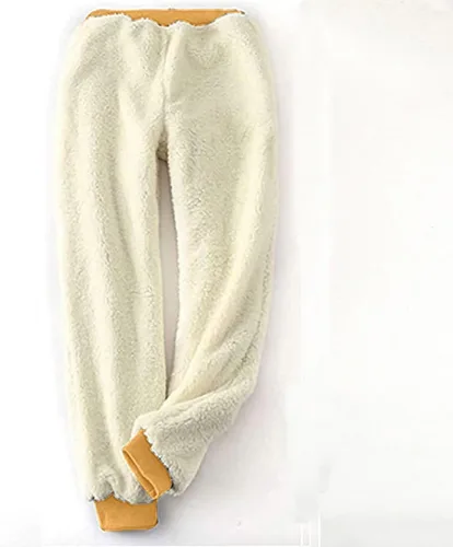 Miniatura 3 de Oggfader Womens Winter 2 Piece Outfits Fleece Lined Crewneck Pullover Tops Drawstring Pants Sets Lounge Wear