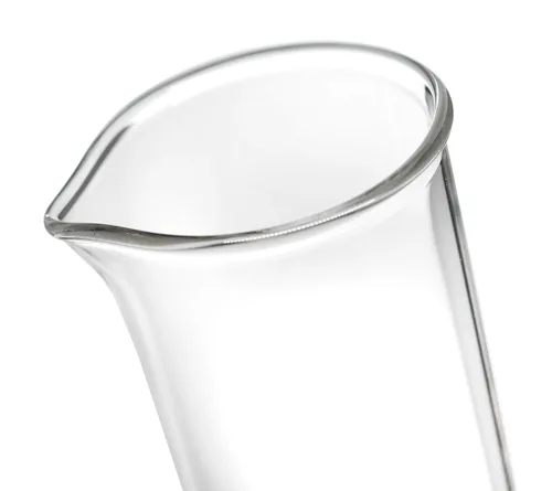 Miniatura 2 de Cilindro graduado, 50 mL - ASTM, tolerancia clase A ± 0.0 fl oz - Collar protector, base hexagonal - Graduaciones azules - Vidrio de borosilicato
